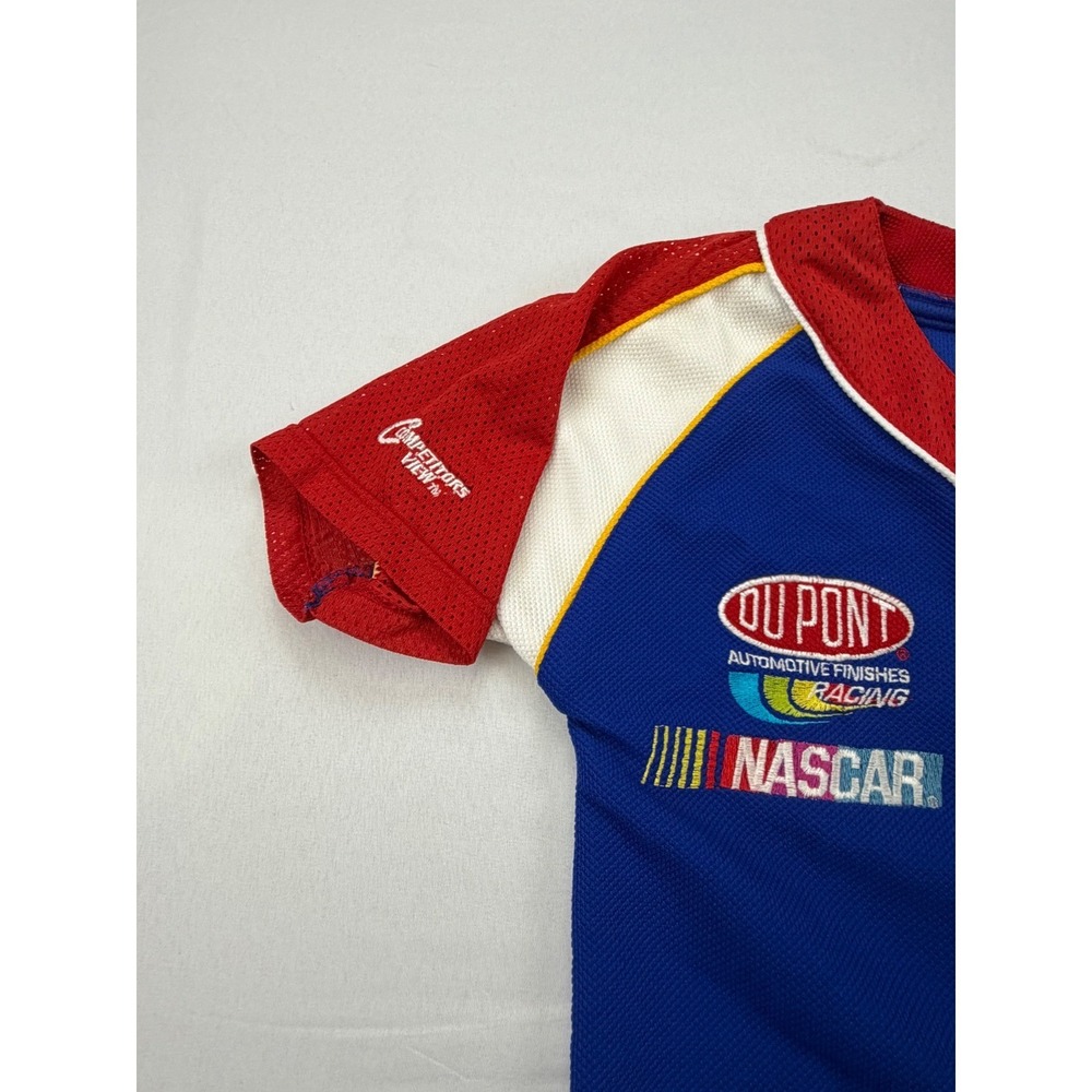 Competitors View NASCAR Jersey Kid Size S 8/10 Blue Jeff Gordon 24 DuPont Racing - Picture 8 of 10
